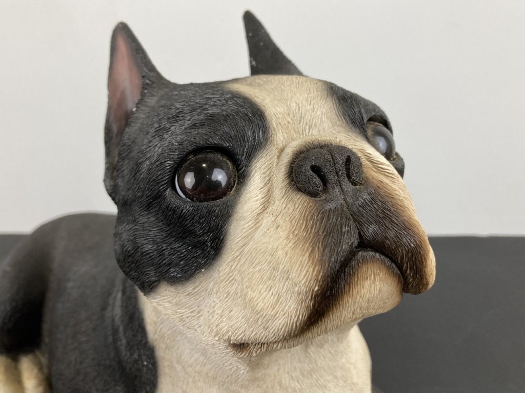 Sandicast Boston Terrier Sculpture by Sandra Brue - 2