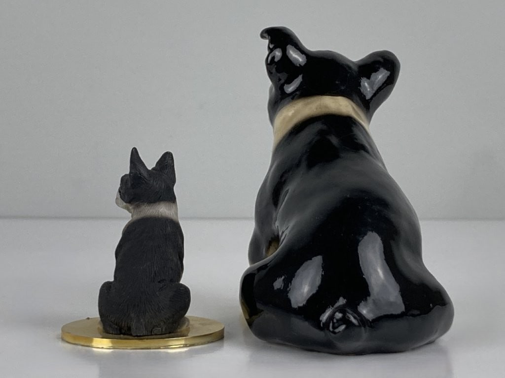 Boston Terrier Figures Including Mortens Studio - 3