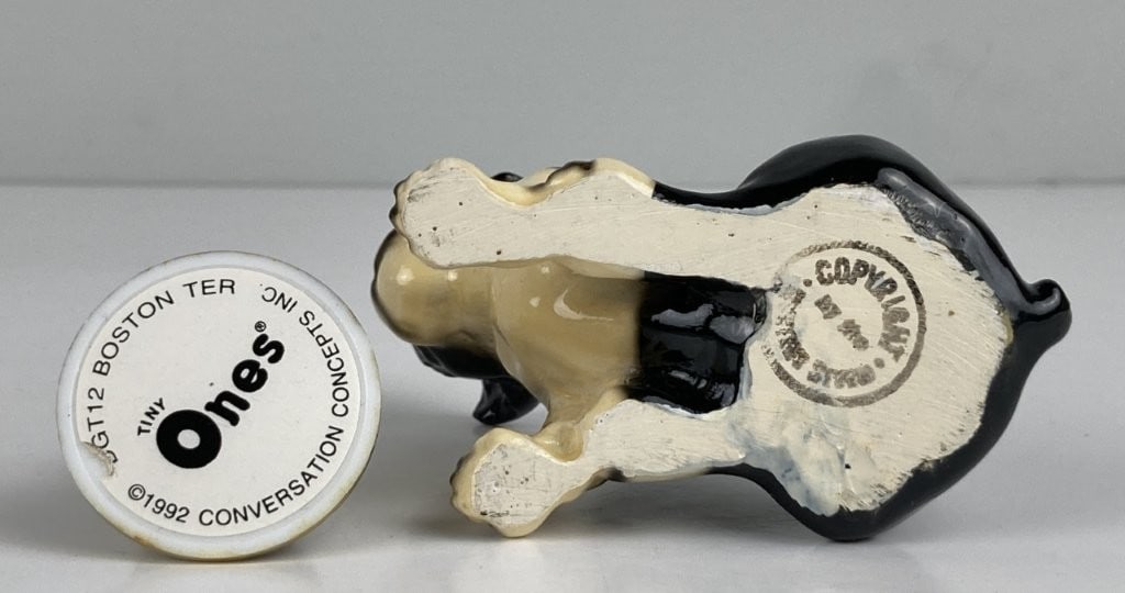 Boston Terrier Figures Including Mortens Studio - 5