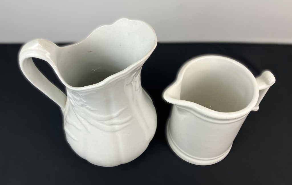 Two Ironstone Pitchers - 2
