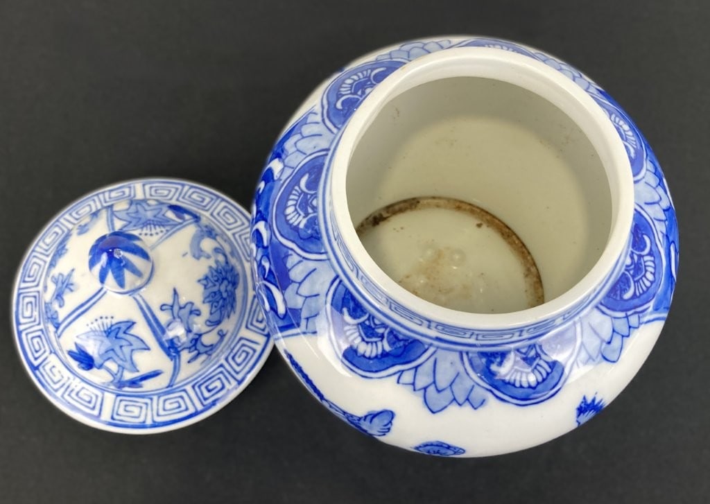 Chinese Blue and White Porcelain Ginger Jar - 7