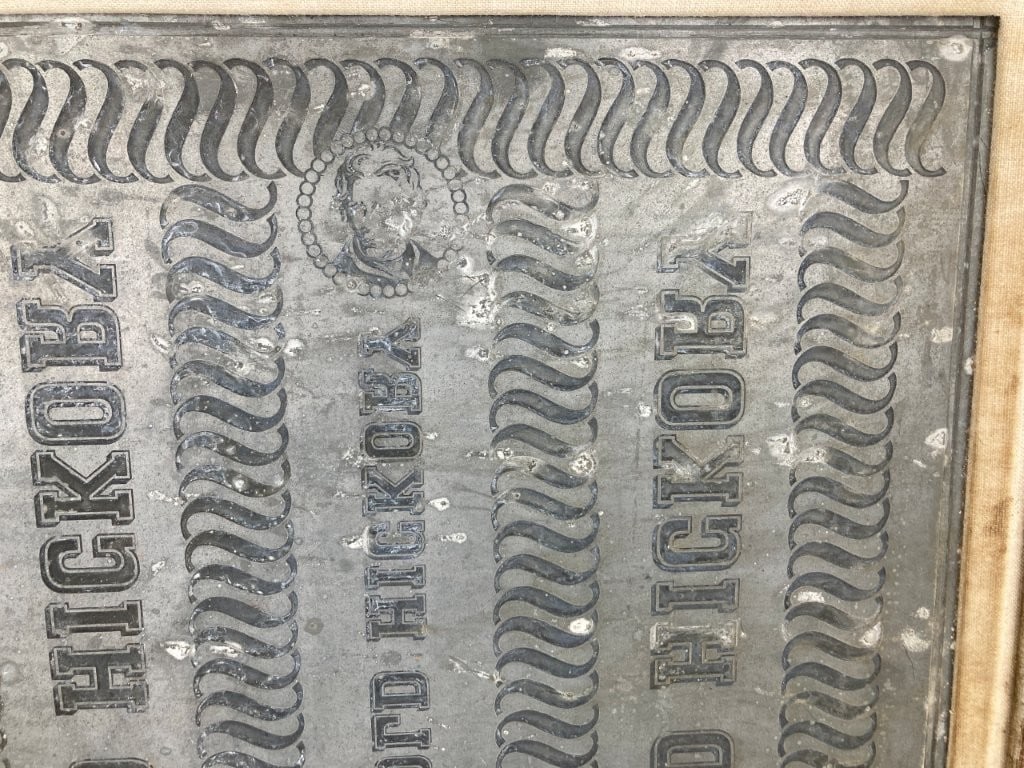 Old Hickory Bourbon Engraved Metal Printing Plate - 2