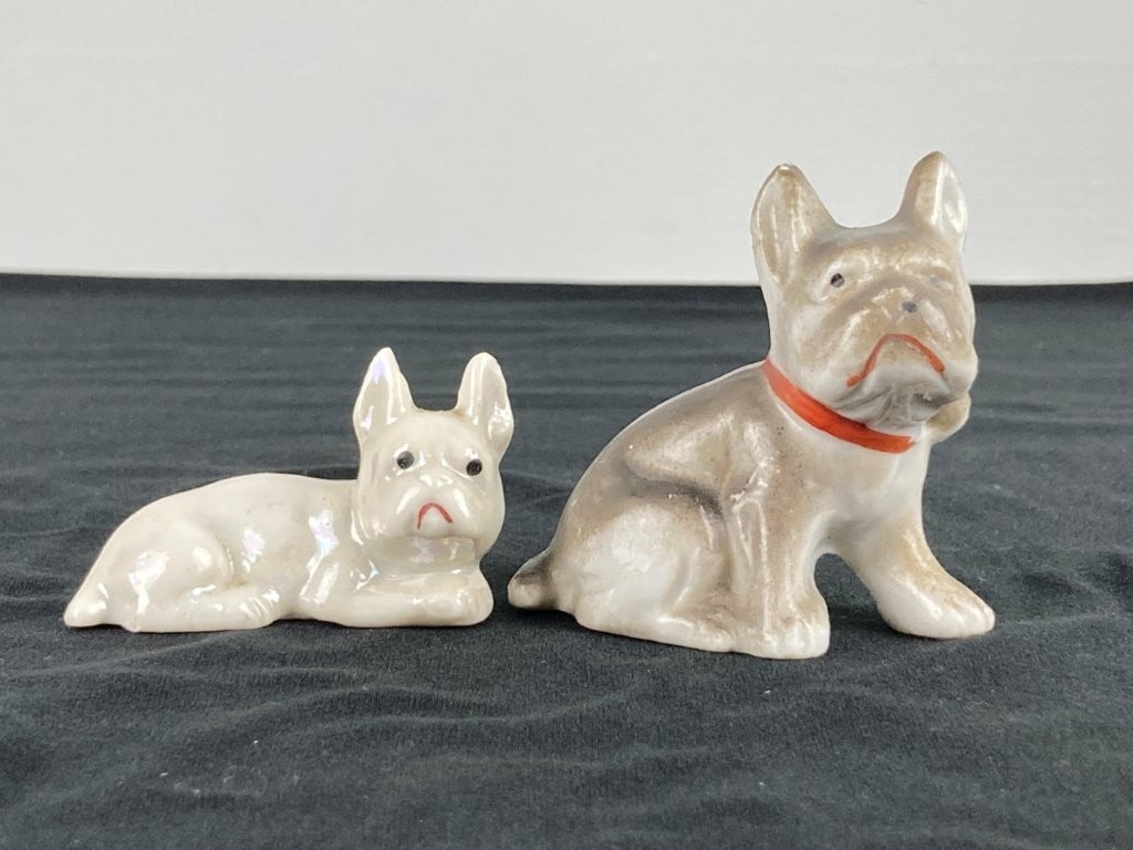 Japanese Porcelain Dog Figures - 7