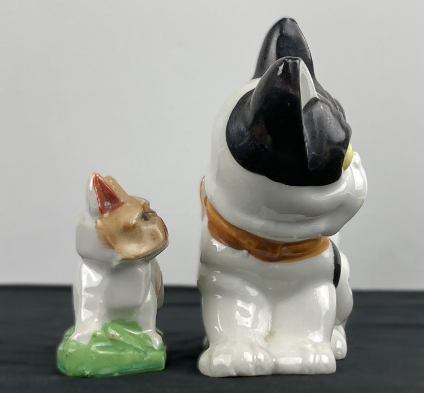 Japanese Porcelain Dog Figures - 2