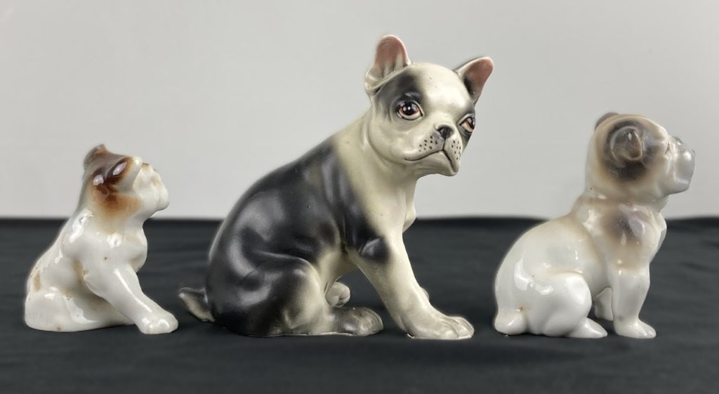 Japanese Porcelain Dog Figures Including Lefton - 6