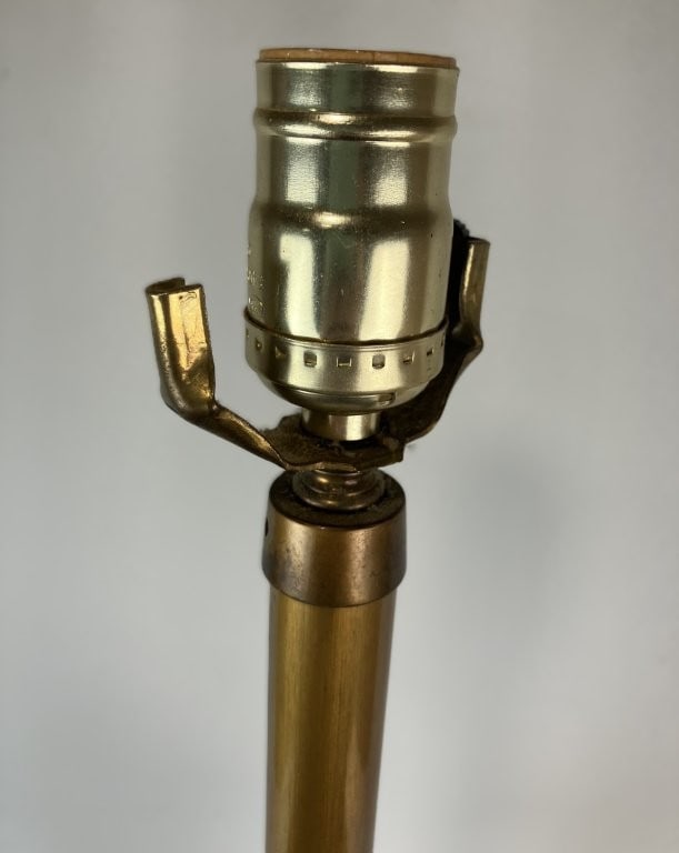 Italian Gilt-Decorated Porcelain Table Lamp - 3