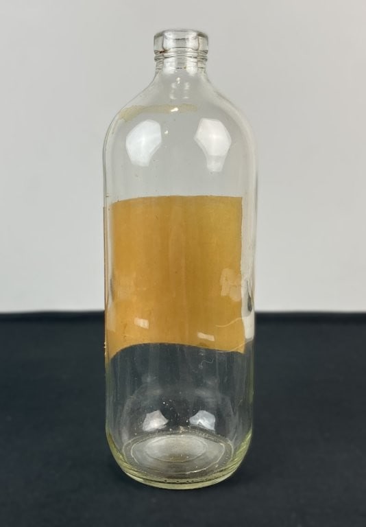 Folk Art Polychromed Dog Bottle - 4
