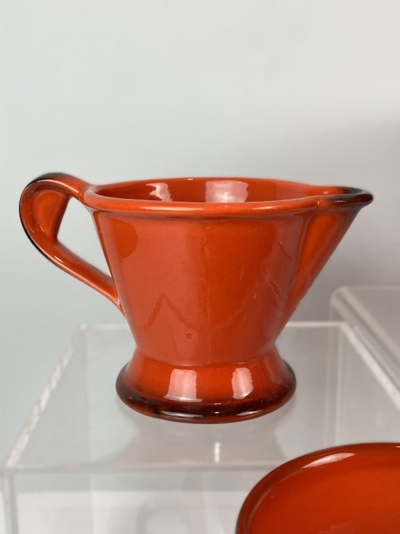 Mid-Century Modern Red Rooster Poppytrail Dinnerware - 3