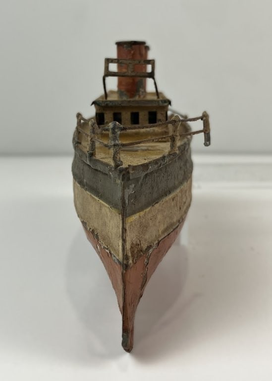 Tin Plate Toy Ship - 3