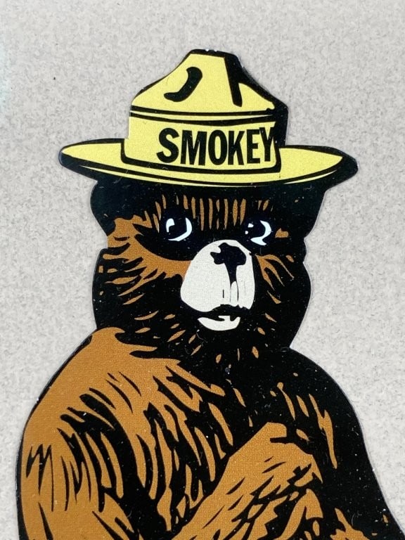 Smokey Bear Die-Cut Cutout - 2