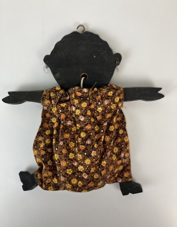 Black Americana Folk Art Doll - 3