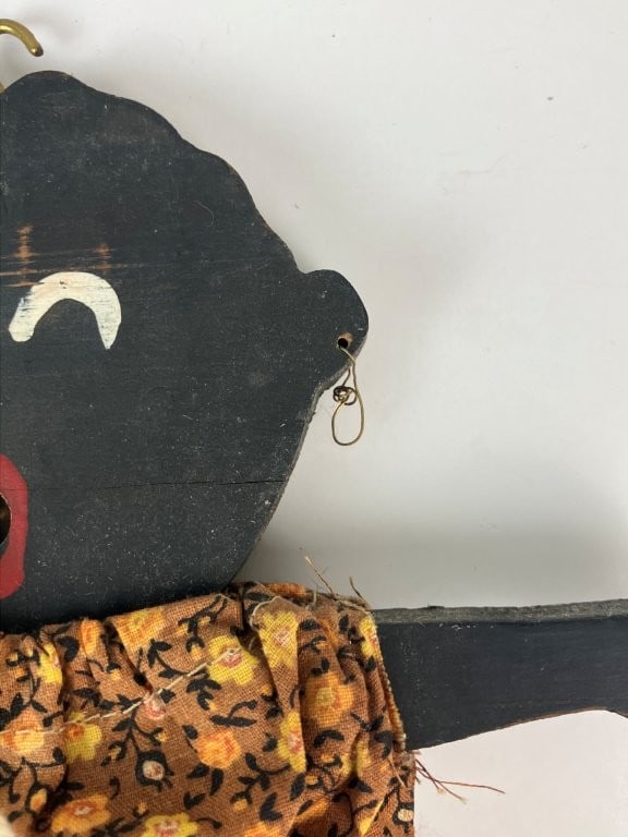 Black Americana Folk Art Doll - 4