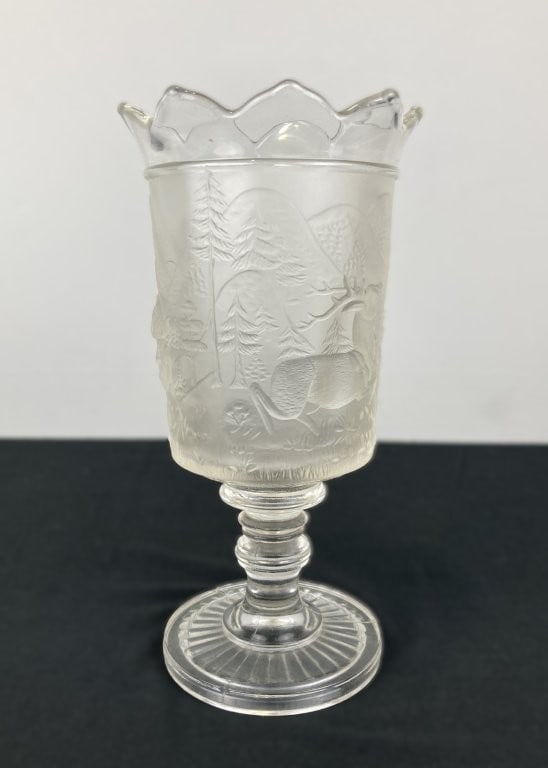 L.G. Wright Westward Ho Glass Open Spooner - 2