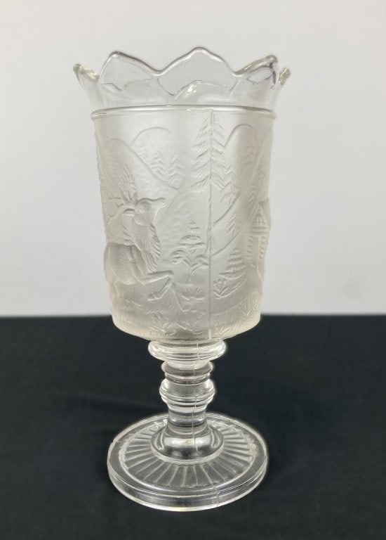 L.G. Wright Westward Ho Glass Open Spooner - 3