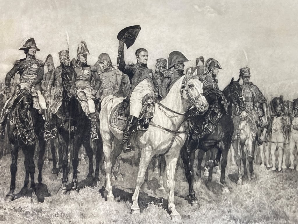 19th-Century, Meissonier, Napoleon, Engraving - 2