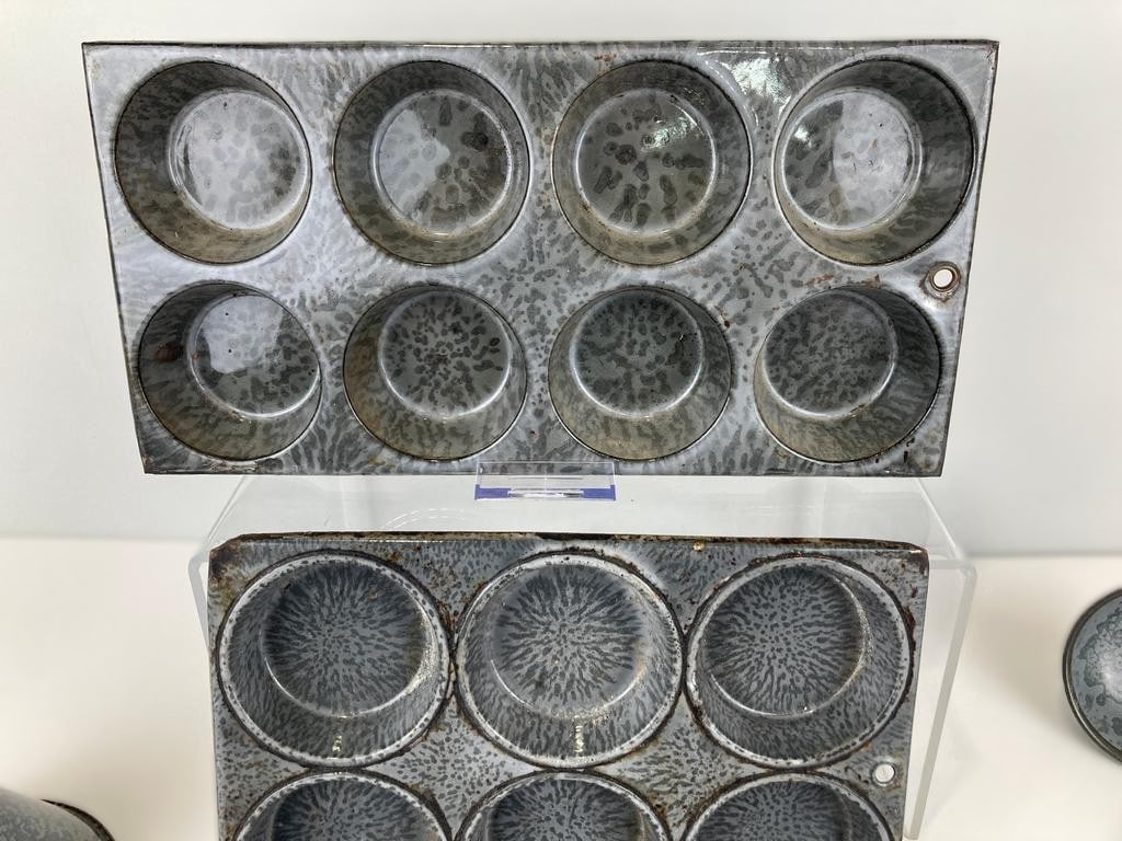 Graniteware Enamel Lot - 4
