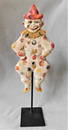 Early 20thC. Iron "Colorful Clown" Target