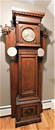 Oak Keywind Grandfather's Clock/Hallrack