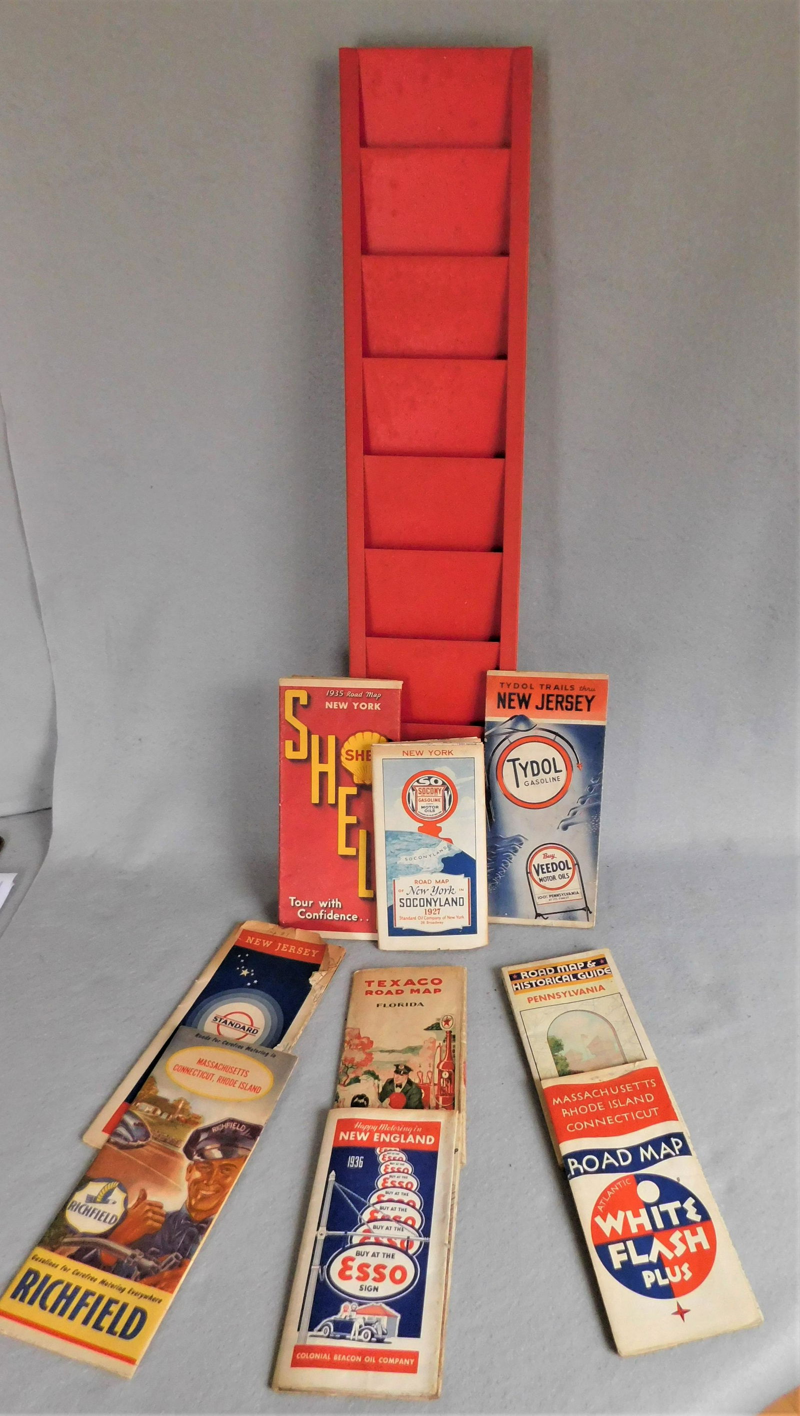 Vintage Gas Station Maps (1 of 2)