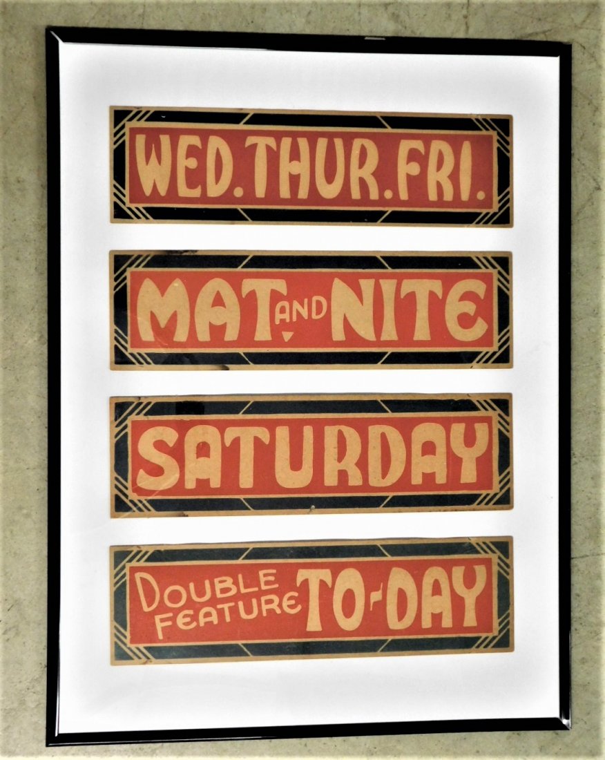 Vintage Lot of 4 Pcs. of Theater Ephemera (1 of 1)