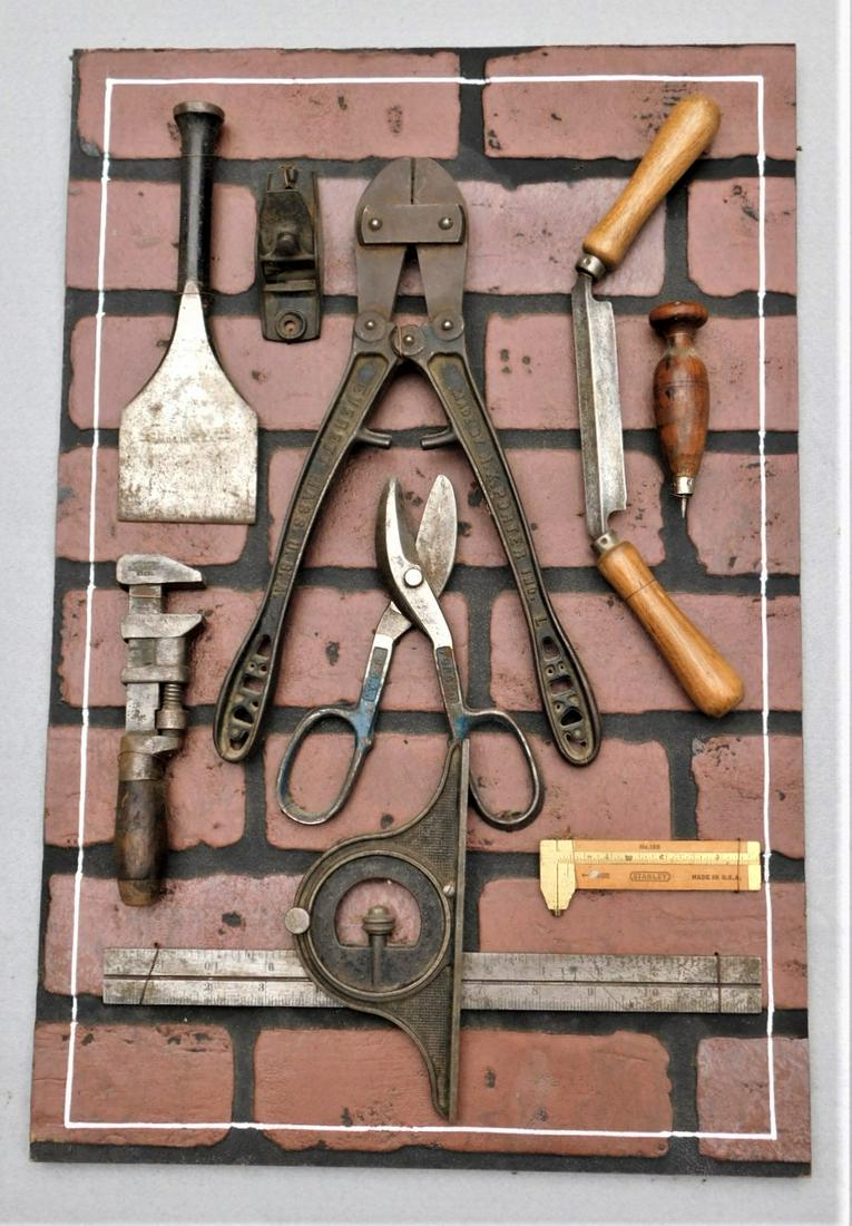 Collage of 10 Early Tools (1 of 1)