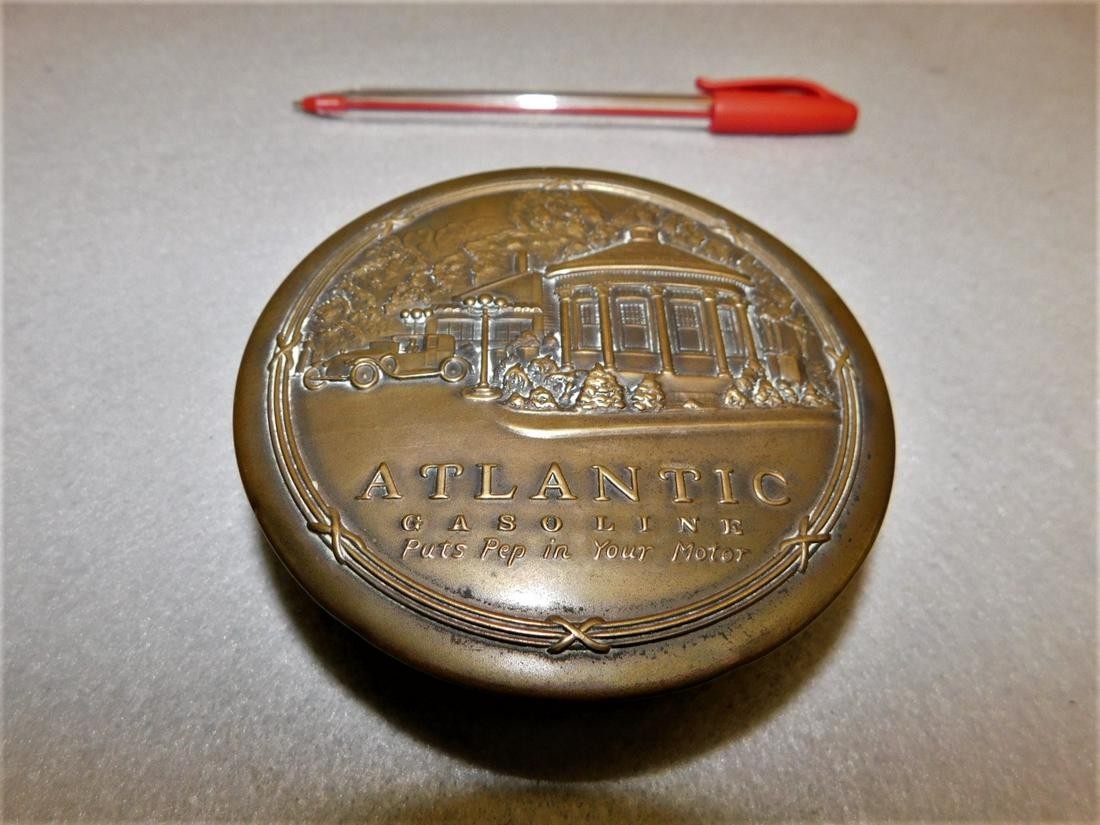 Vintage Rare "Atlantic Gasoline" Shoe Brush (1 of 2)