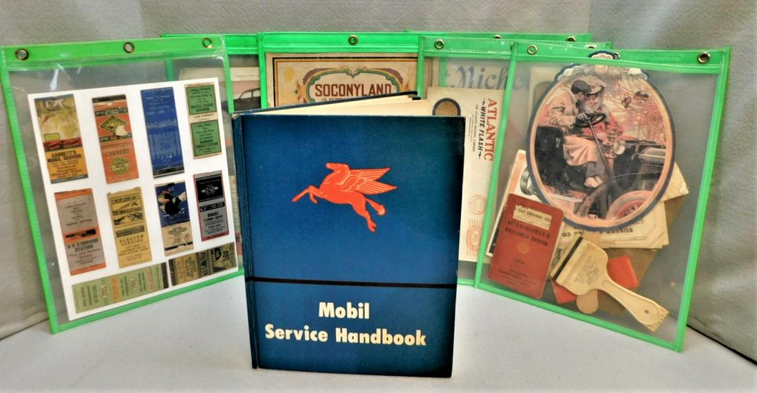 Vintage Lot of Misc. Petroliana  Advertising Ephemera (1 of 4)