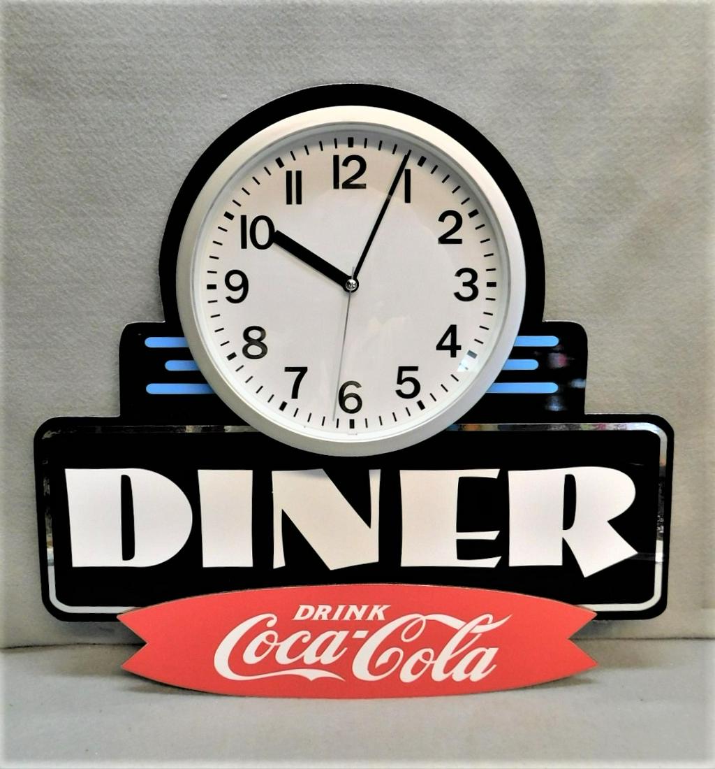Custom "Coca-Cola" Diner Clock (1 of 1)