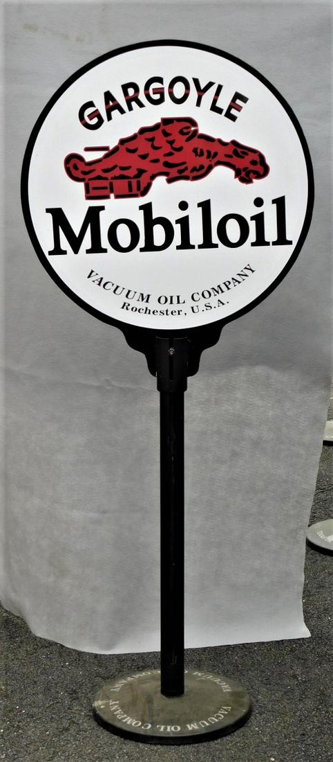 Custom Curbside "Mobiloil" Sign (1 of 1)