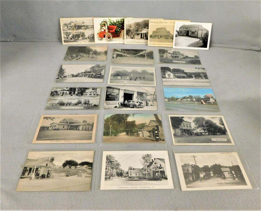 Lot of 19 Vintage Petroliana Postcards (1 of 3)