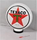 Early Rare Orig. "Texaco" Gas Pump Globe