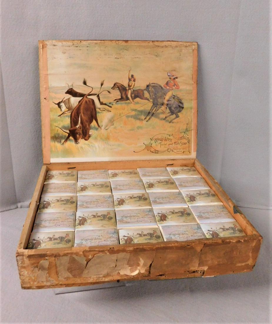 Vintage Advertising "Soap" Box Marked (1 of 3)