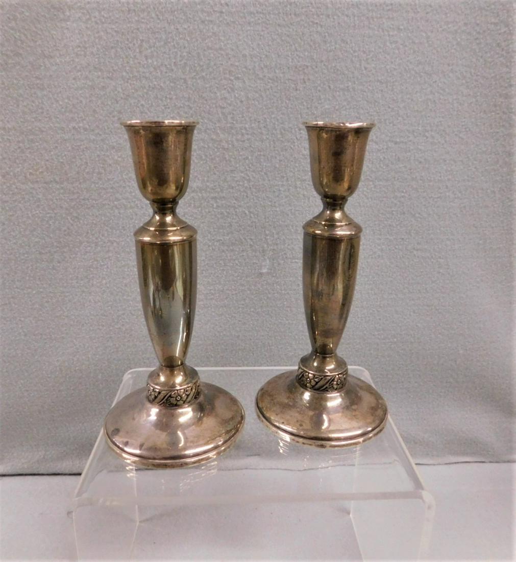 Pr. Weighted Sterling Candlesticks (1 of 1)