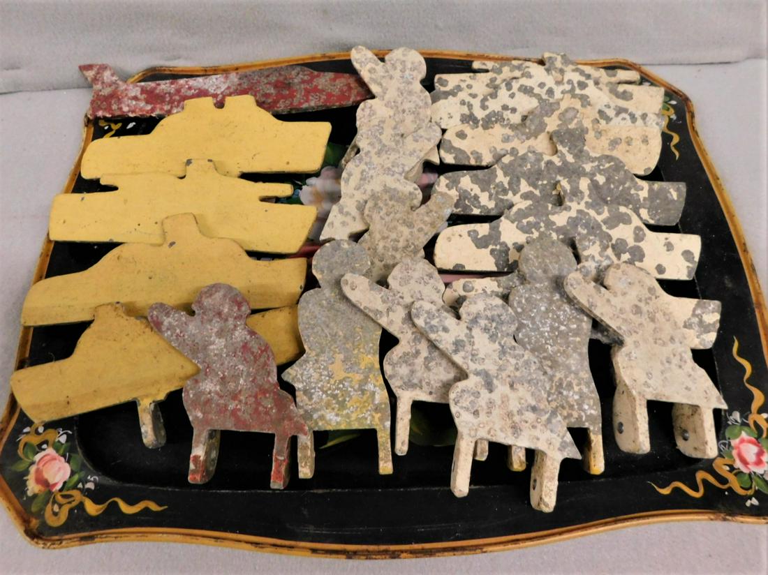 20 Early  20thC. Spinner Targets (1 of 1)