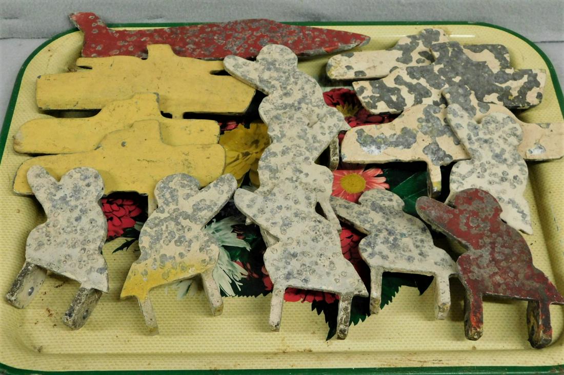 15 Early 20thC. Carnival Spinner Targets (1 of 1)