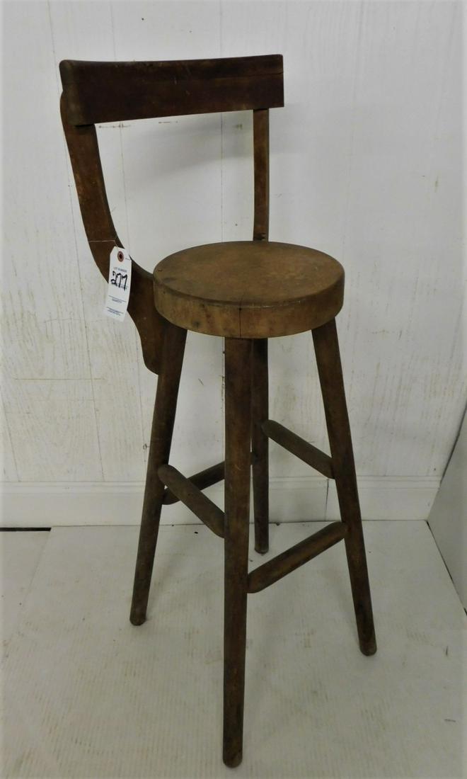 Early Wooden Stool (1 of 1)