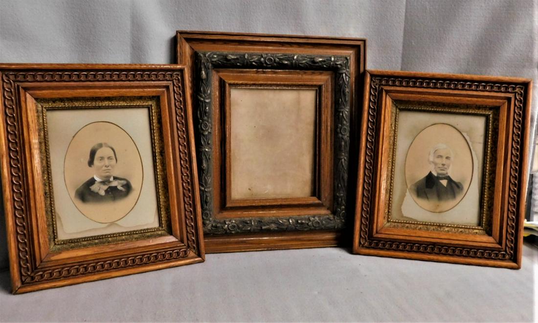 Lot of 3 Great Oak Frames (1 of 1)