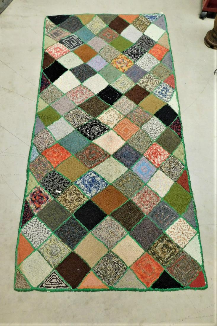 Early Hooked Rug (1 of 2)