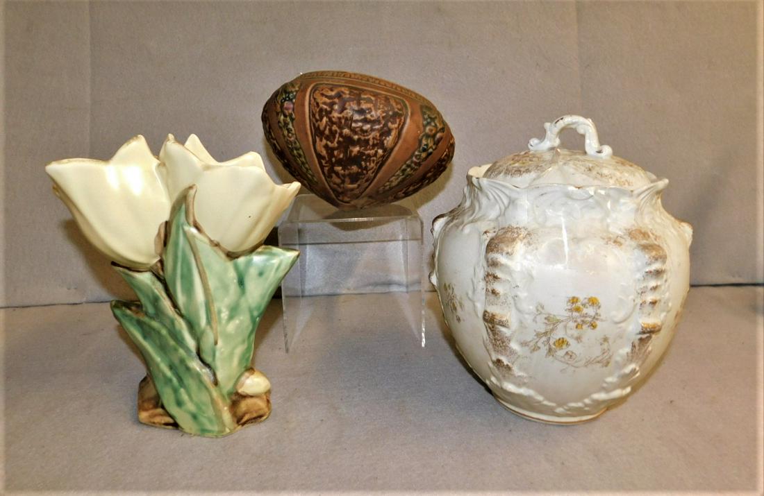Lot of 3 Pcs. of Pottery & China (1 of 1)