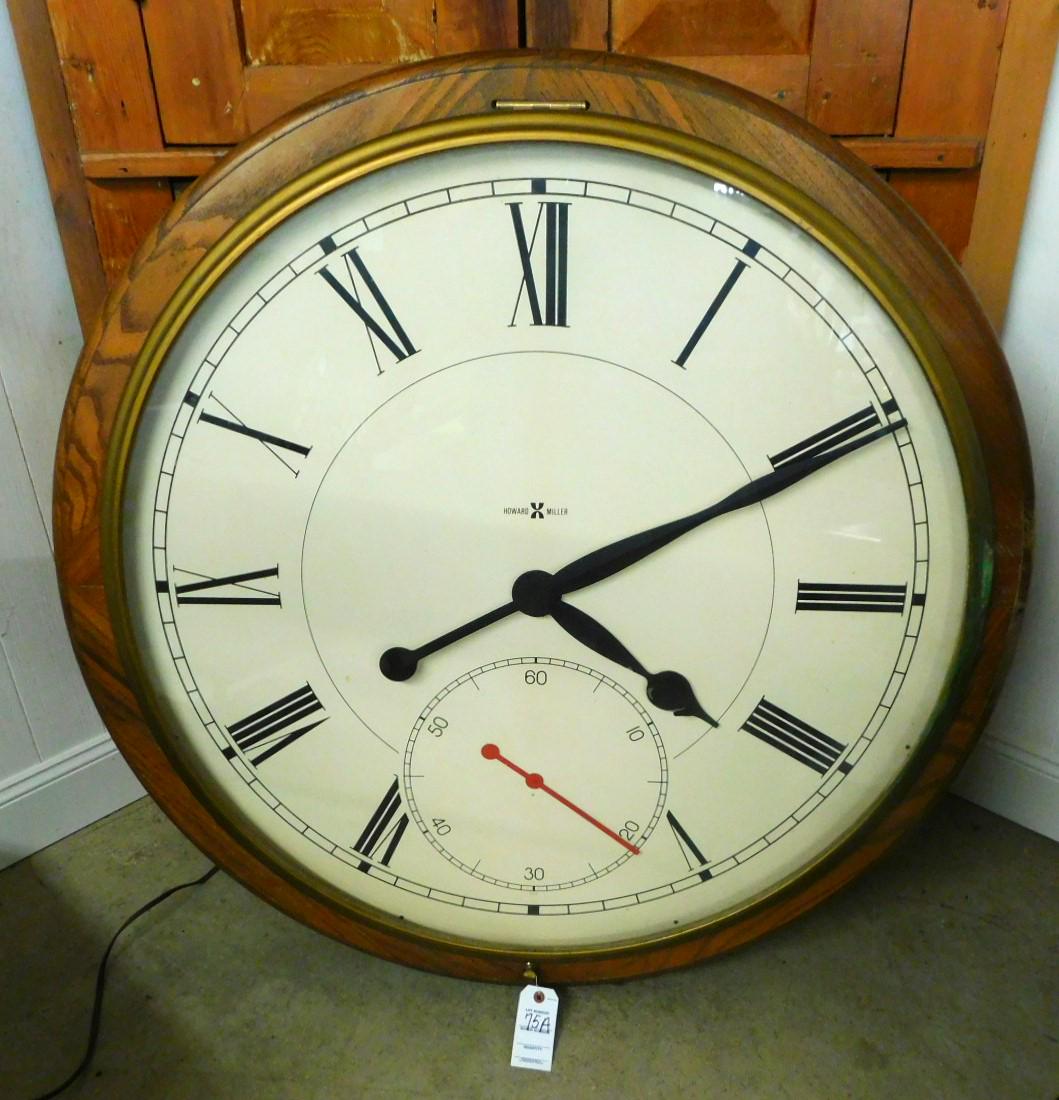 43in.D. Howard Miller Wall Clock (1 of 2)