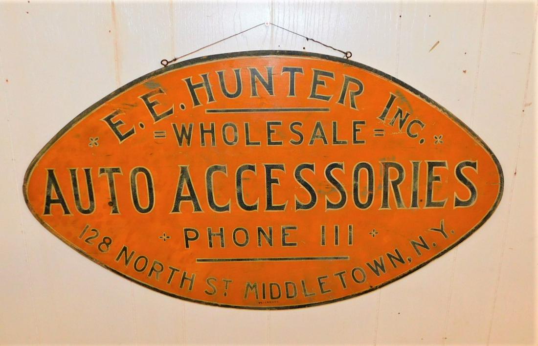 Vintage Middletown, NY Auto Sign (1 of 2)
