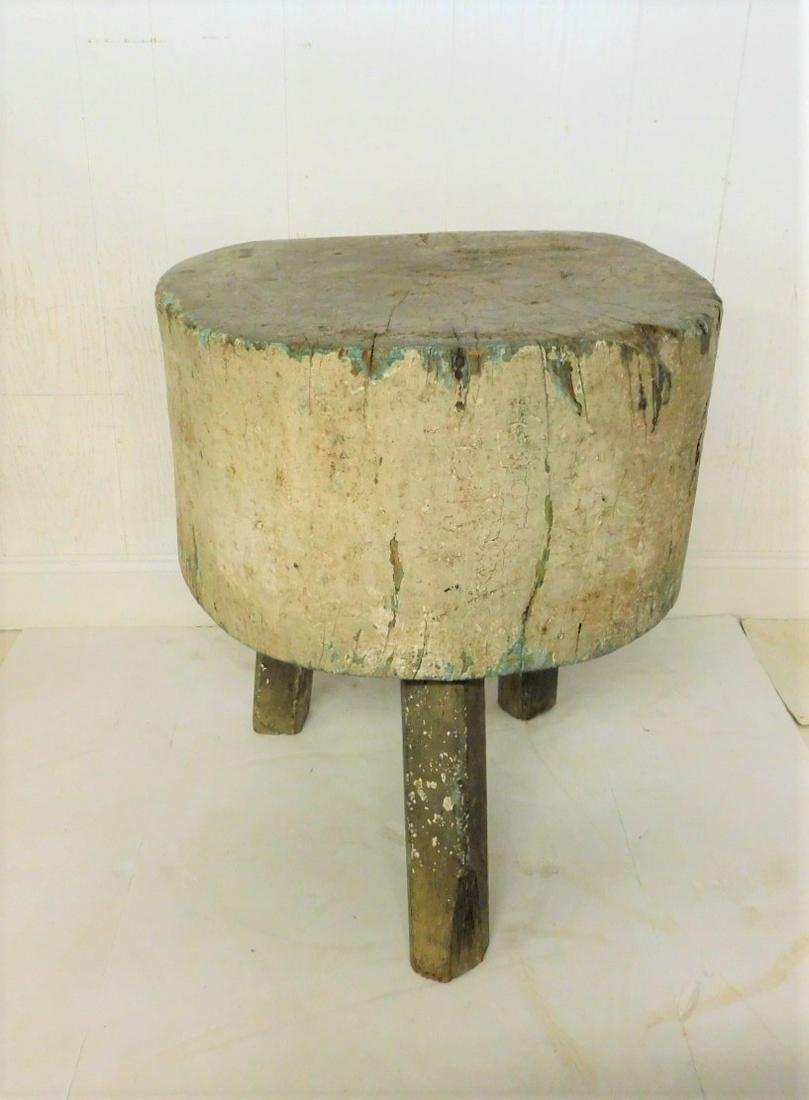 Early Tree Trunk Butcher Block (1 of 3)