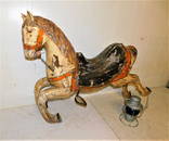 Antique Wooden Full Size Carousel Horse