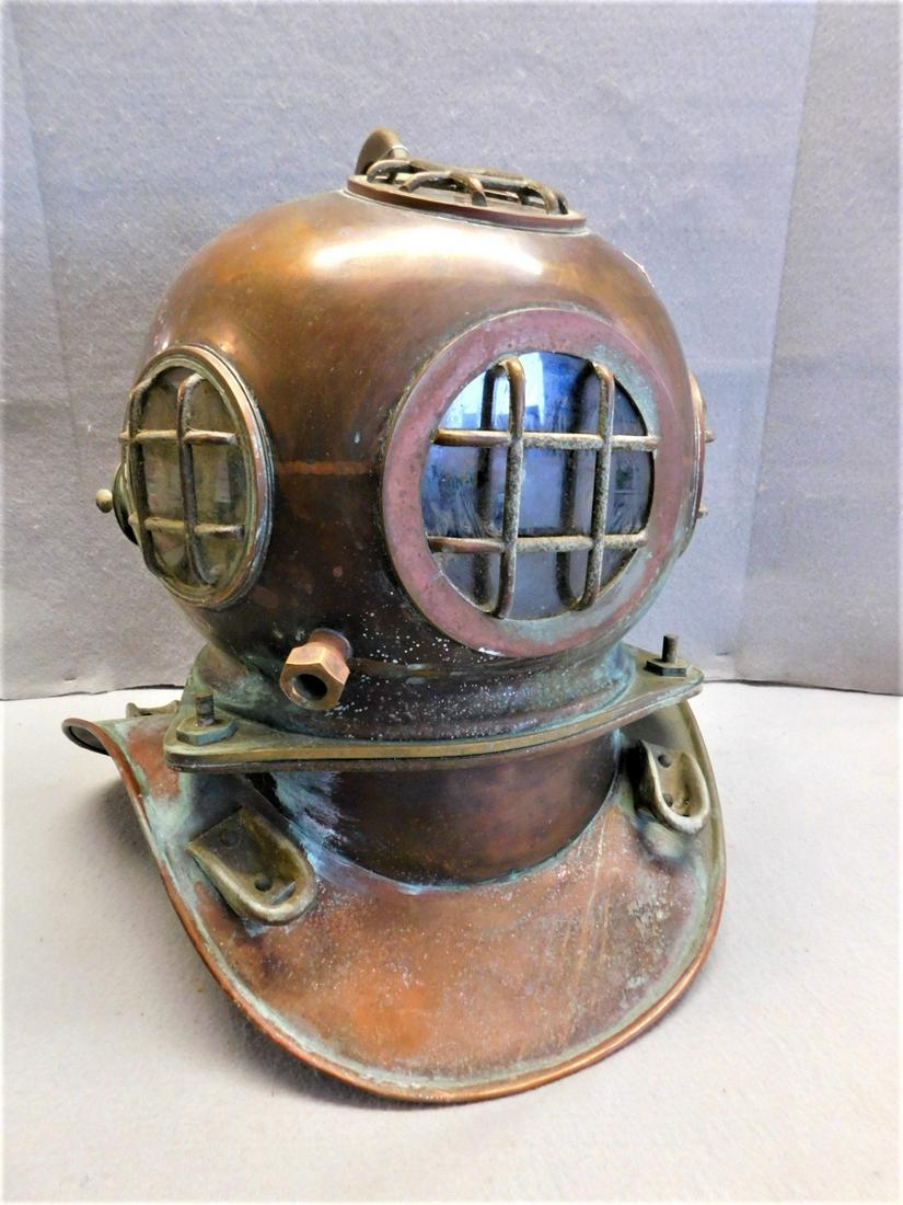 Copper & Brass Diving Helmet (1 of 4)