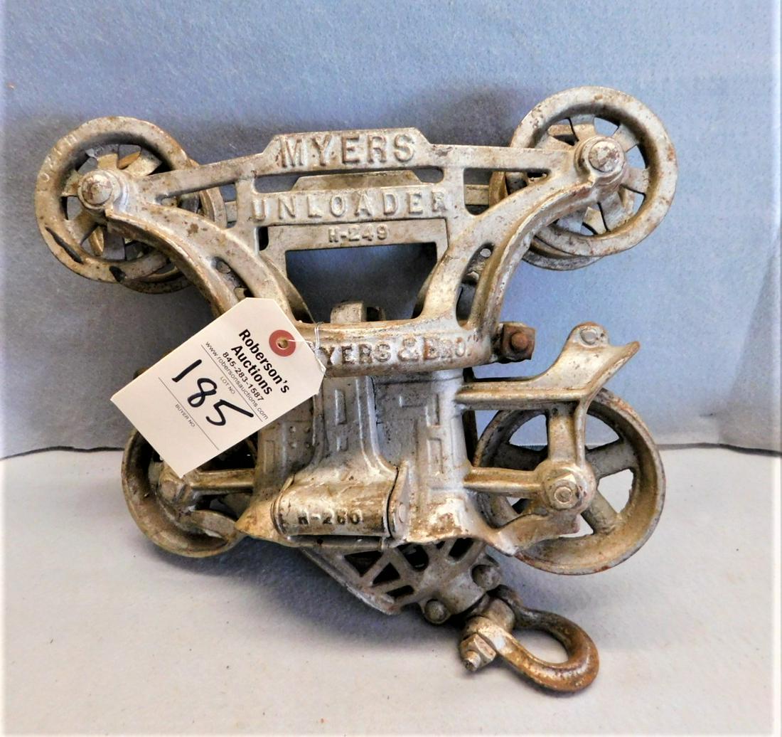Iron "Myers" Hay Unloader (1 of 2)