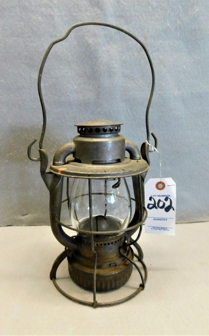 R.R. Lantern Marked D.L. & W.R.R. (1 of 2)