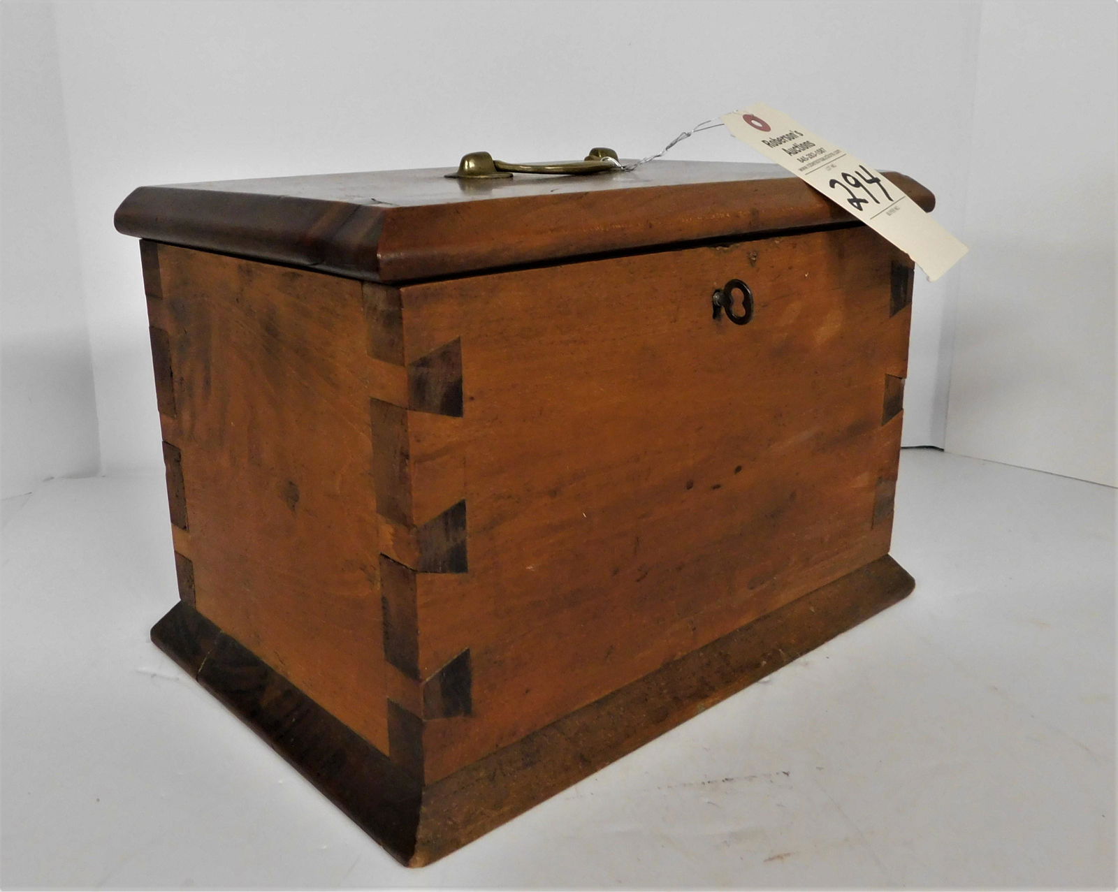 Early Dovetailed Document Box (1 of 2)