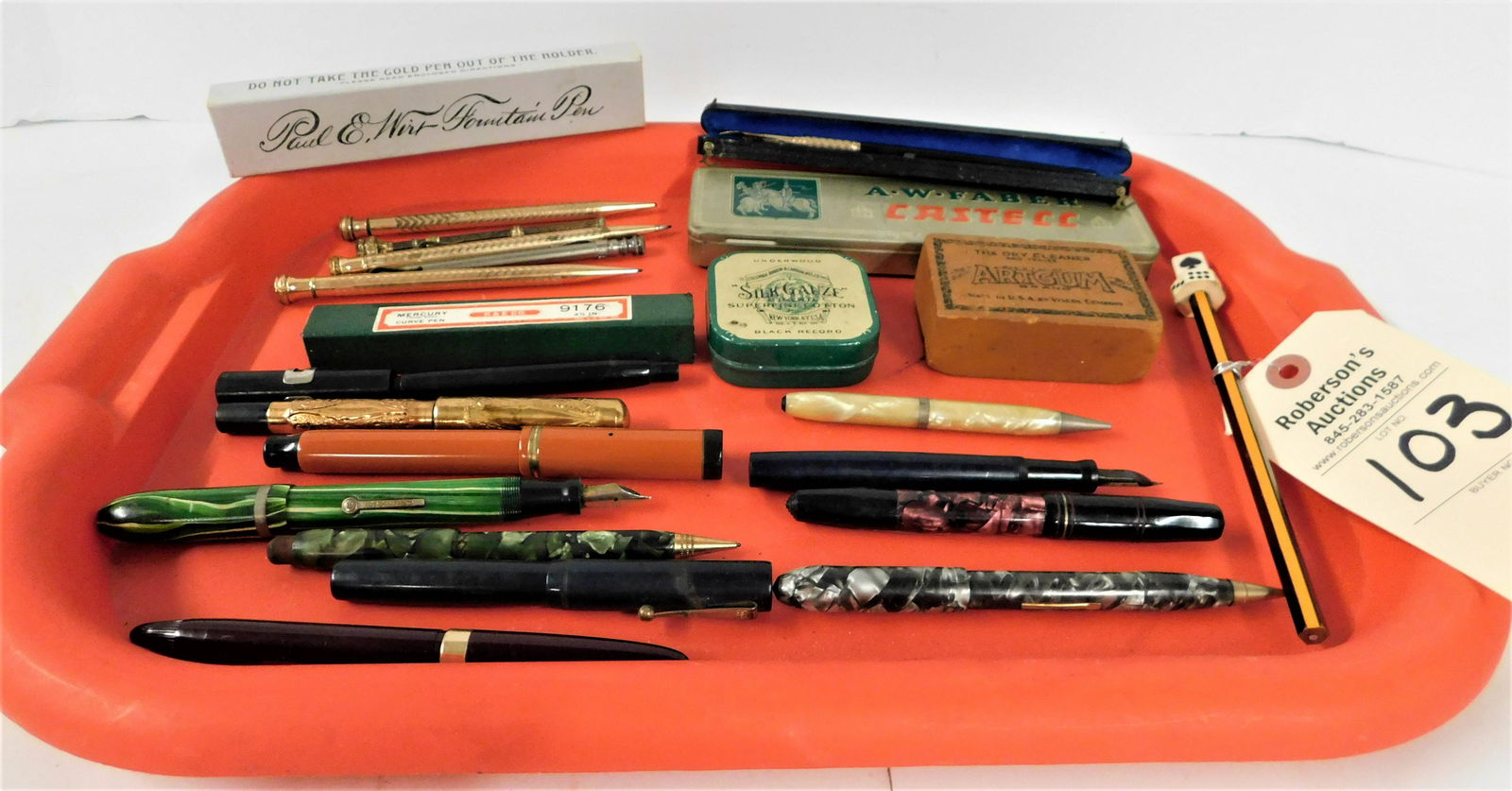 Lot of Quality Fountain Pens & Pencils (1 of 3)
