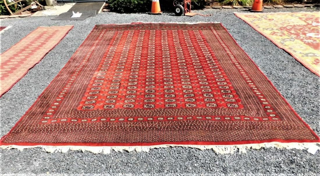 Wool Oriental Red Grd.Rug (1 of 2)