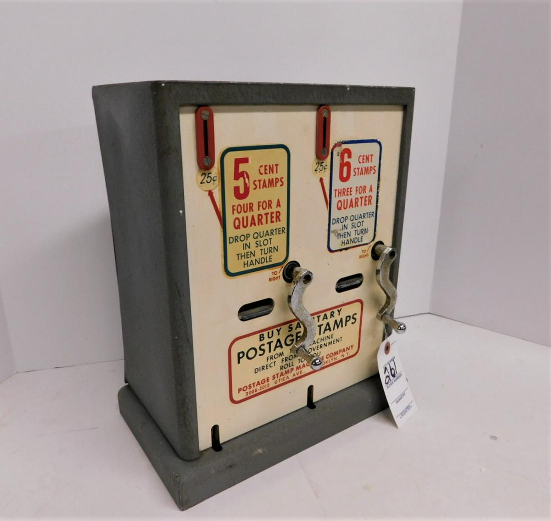 Iron 5 & 6 Cent Postage Stamp Machine (1 of 2)